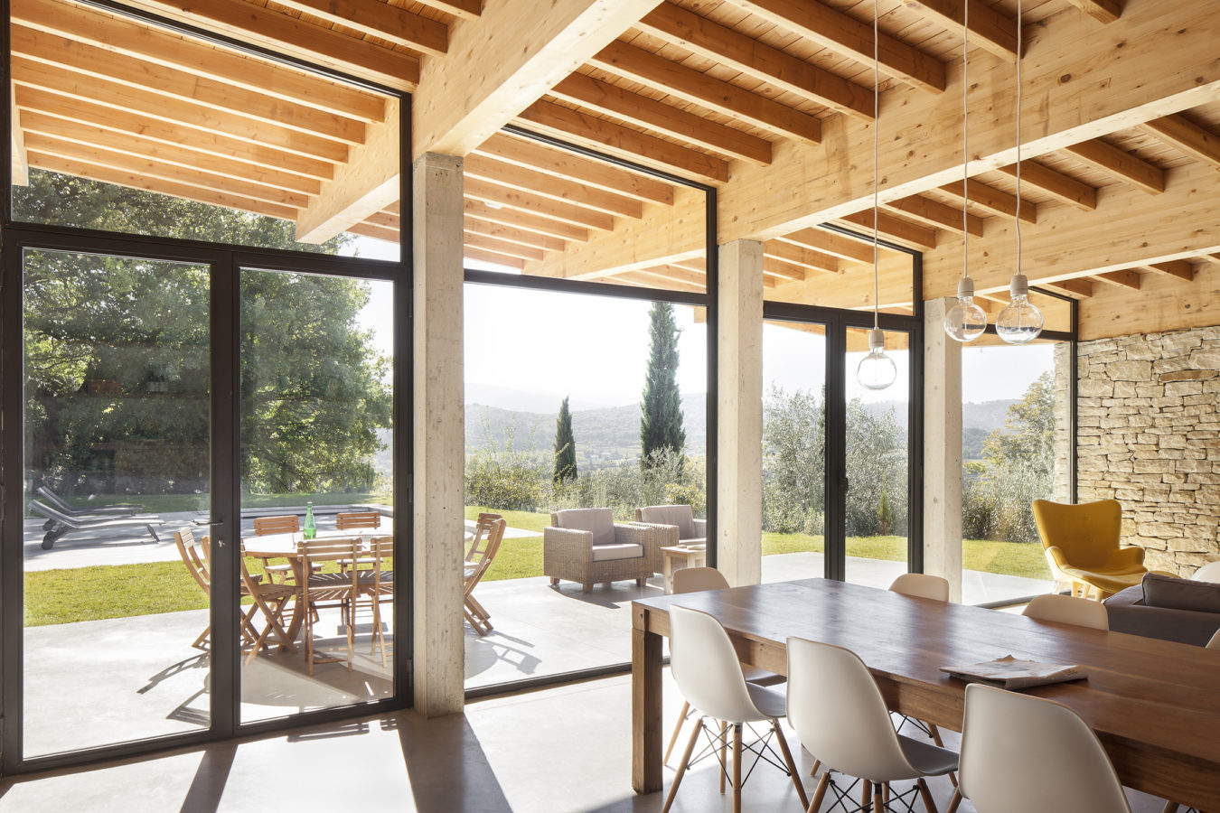 oak framed extension